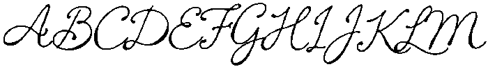 Old Archive Script otf (400) Font UPPERCASE