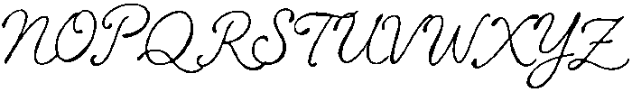 Old Archive Script otf (400) Font UPPERCASE