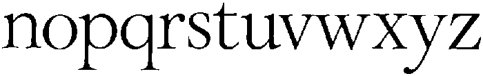 Old Archive Serif otf (400) Font LOWERCASE