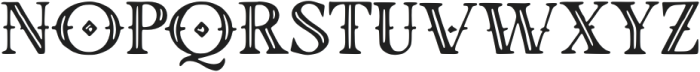 Old Castle Regular otf (400) Font UPPERCASE