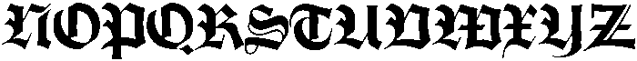 Old English 1936 Regular otf (400) Font UPPERCASE
