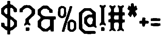 Old Ink Regular otf (400) Font OTHER CHARS