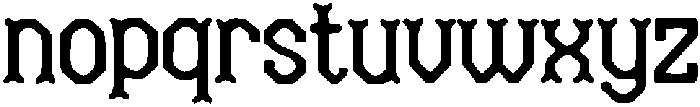 Old Ink Regular otf (400) Font LOWERCASE