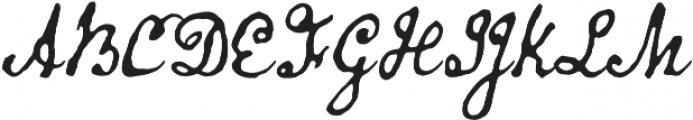Old Man Eloquent otf (400) Font UPPERCASE