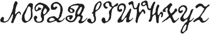Old Man Eloquent otf (400) Font UPPERCASE