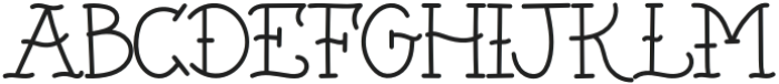 Old Salt Regular otf (400) Font LOWERCASE
