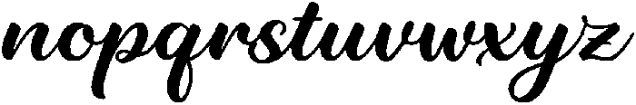 Old School Regular otf (400) Font LOWERCASE