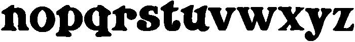 Old School Regular otf (400) Font LOWERCASE