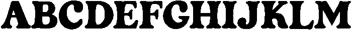 Old School Regular ttf (400) Font UPPERCASE