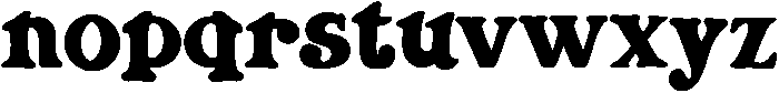 Old School Regular ttf (400) Font LOWERCASE