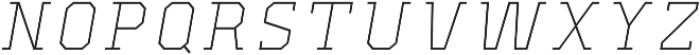 Old School United Hairline Italic ttf (100) Font UPPERCASE