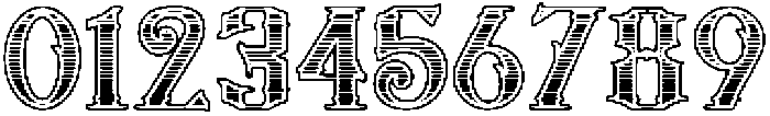 Old School otf (400) Font OTHER CHARS