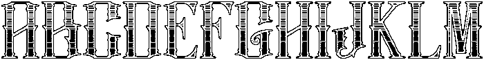 Old School otf (400) Font UPPERCASE