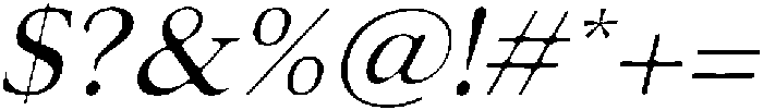 Old String Italic otf (400) Font OTHER CHARS