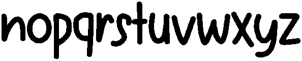 Old school Regular otf (400) Font LOWERCASE