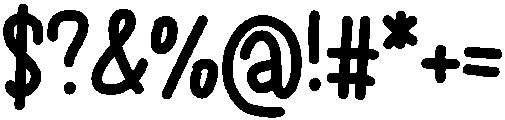Old school Regular otf (400) Font OTHER CHARS