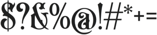 OldAlfie Regular otf (400) Font OTHER CHARS