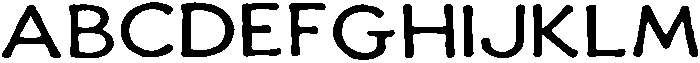 OldFoundry Regular otf (400) Font UPPERCASE