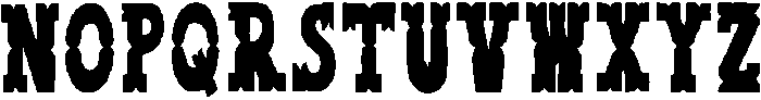 OldPiano Regular otf (400) Font UPPERCASE