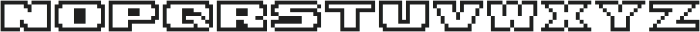 OldSchoolBits ttf (400) Font UPPERCASE