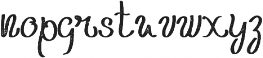 OldStyle Aged otf (400) Font LOWERCASE