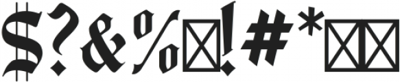 OldZealand-Regular ttf (400) Font OTHER CHARS