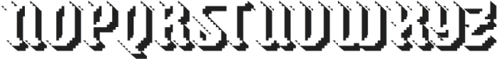 Oldbitz Shadow otf (400) Font UPPERCASE