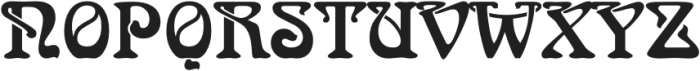 Olde Lilliput otf (400) Font UPPERCASE