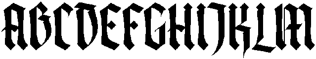 Olde Soul Regular otf (400) Font UPPERCASE