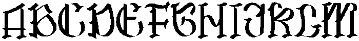Olden Stones otf (400) Font UPPERCASE
