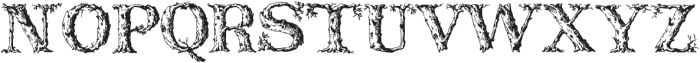 Oldenwood Regular otf (400) Font LOWERCASE