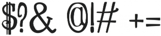 Oldiez reg serif otf (400) Font OTHER CHARS
