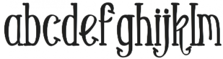 Oldiez reg serif otf (400) Font LOWERCASE