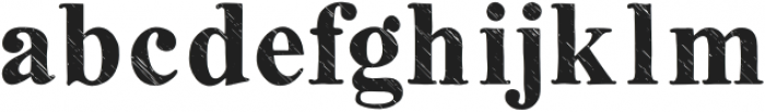 Oldink Rough otf (400) Font LOWERCASE