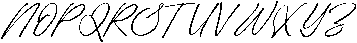 Oldpen Sunday otf (400) Font UPPERCASE