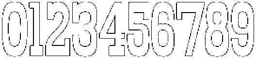 Oldrige Outline otf (400) Font OTHER CHARS