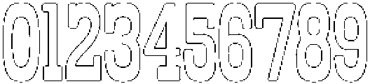 Oldrige Rounded Outline otf (400) Font OTHER CHARS