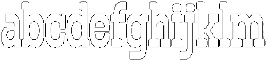 Oldrige Rounded Outline otf (400) FONT