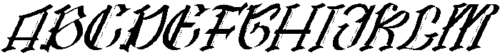 Oldstone Lines Italic Italic otf (400) Font UPPERCASE