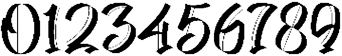 Oldstone Lines otf (400) Font OTHER CHARS