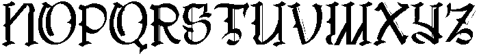 Oldstone Lines otf (400) Font UPPERCASE