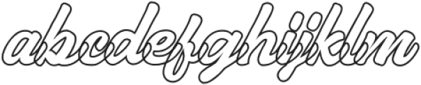 Oldtown Signer Script Outline otf (400) FONT