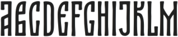 Olezhka Regular ttf (400) Font LOWERCASE