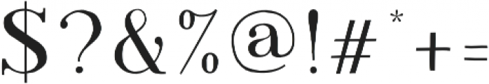 Olifer Serif otf (400) Font OTHER CHARS