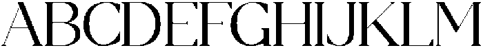 Oligha Regular otf (400) Font UPPERCASE