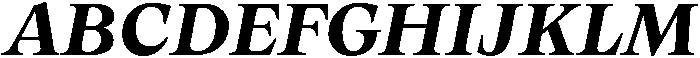 Olin Bold Italic otf (700) Font