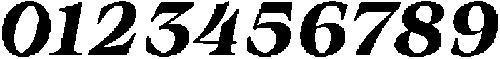 Olin ExtraBold Italic otf (700) Font OTHER CHARS