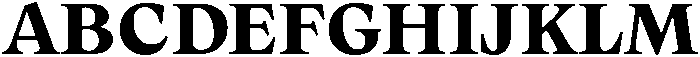 Olin ExtraBold otf (700) Font UPPERCASE