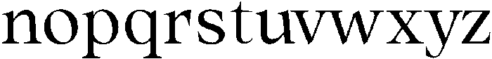 Olin ExtraLight otf (200) Font LOWERCASE