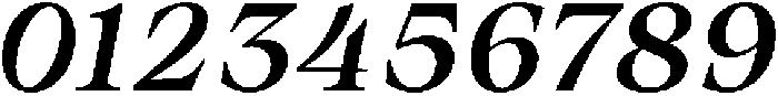 Olin Italic otf (400) Font OTHER CHARS